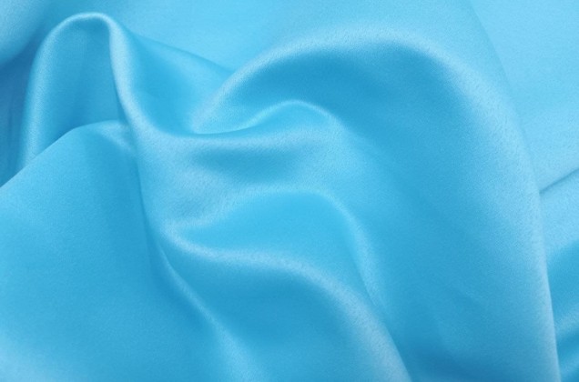 Свадебный сатин матовый, цвет голубой, арт.12, Турция