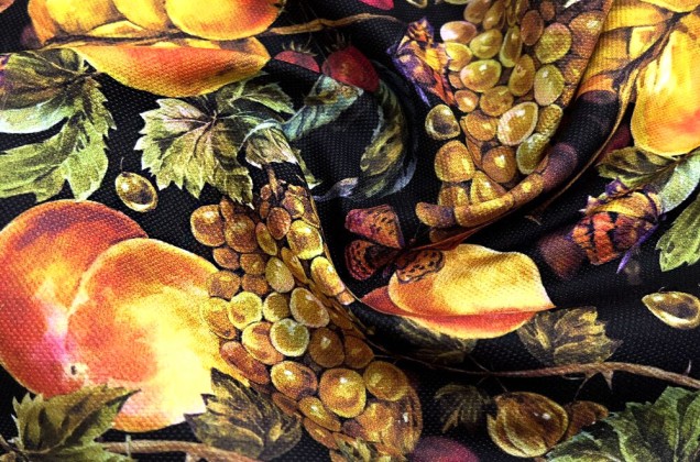Интерьерная ткань, Осенний натюрморт, Турция 2