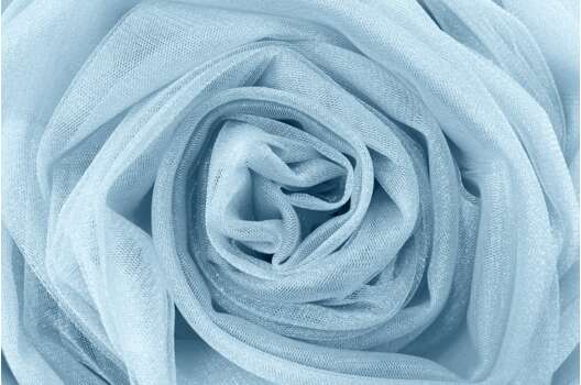 Еврофатин Karina, с блеском, нежно-голубой, 300 см., арт. 165