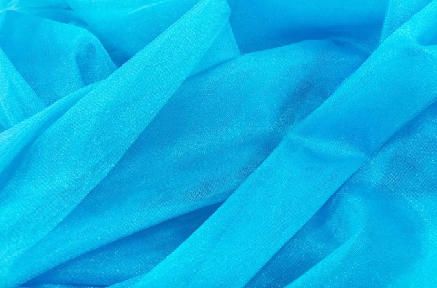 Еврофатин Karina, с блеском, голубой всплеск, 300 см., арт. 27 2