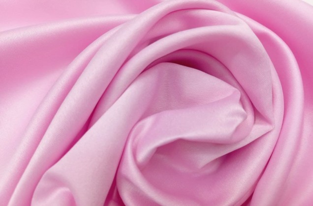 Свадебный сатин матовый, цвет нежно-розовый, арт.35, Турция 1
