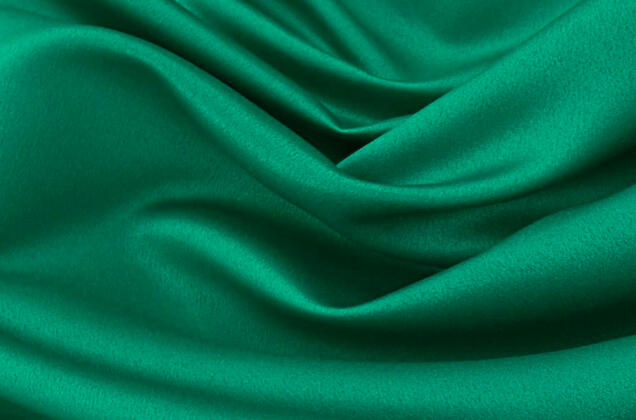 Свадебный сатин матовый, цвет светлый изумруд, арт.31, Турция 3
