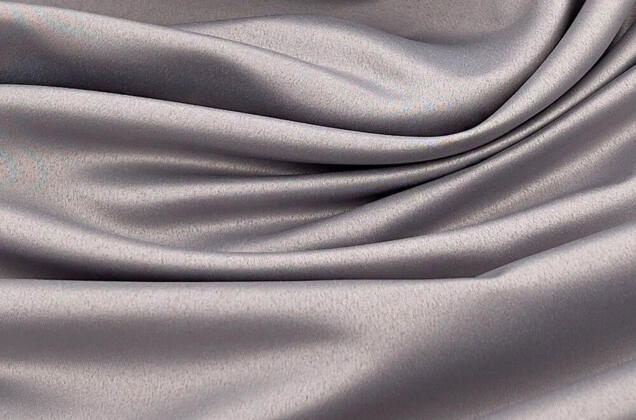 Свадебный сатин матовый, цвет серебряный, арт.27, Турция