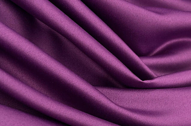Свадебный сатин матовый, цвет ежевичный, арт.19, Турция 1
