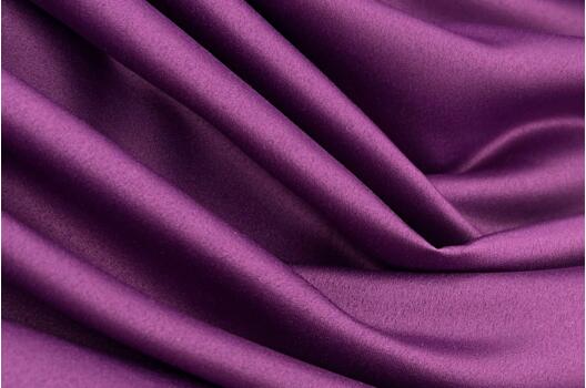 Свадебный сатин матовый, цвет ежевичный, арт.19, Турция