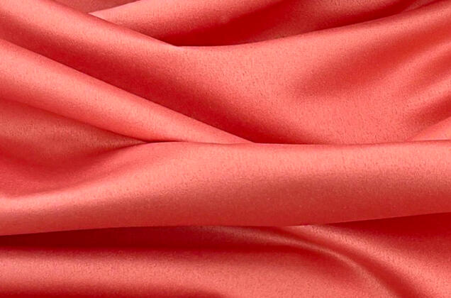 Свадебный сатин матовый, цвет лососевый, арт.6, Турция