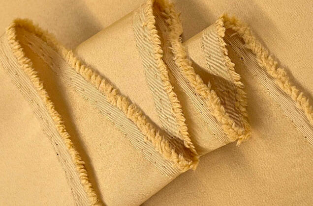 Свадебный сатин матовый, цвет золотой, арт.5, Турция