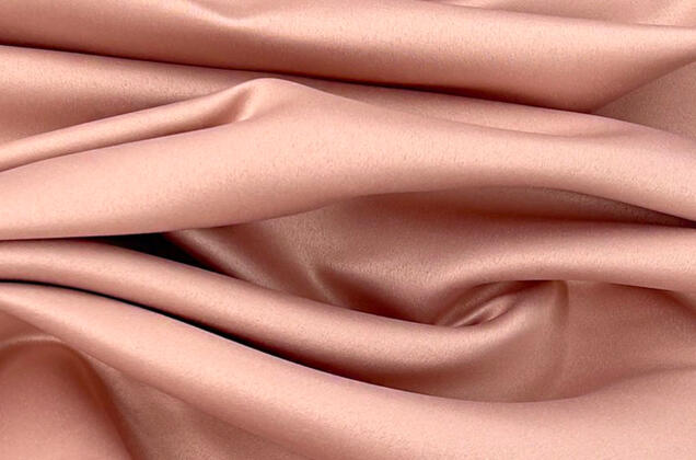 Свадебный сатин матовый, цвет пудровый, арт.4, Турция