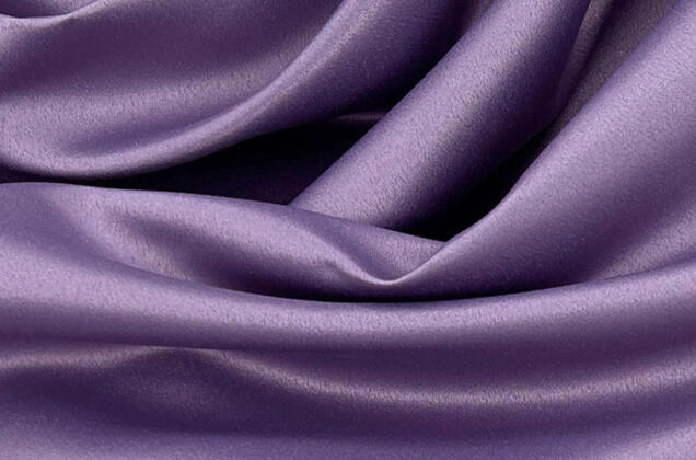 Свадебный сатин матовый, цвет сиреневый, арт.56, Турция