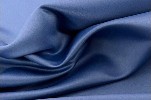 Свадебный сатин матовый, цвет синий, арт.50, Турция
