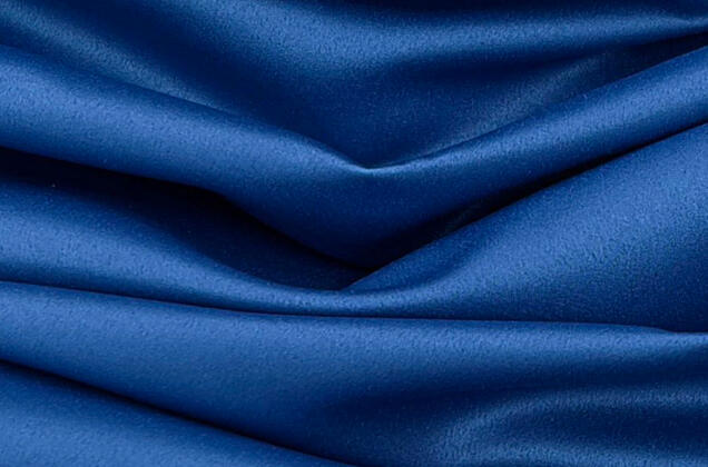 Свадебный сатин матовый, цвет синий, арт.40, Турция 1