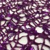 фиолетовый гипюр с пайеткми