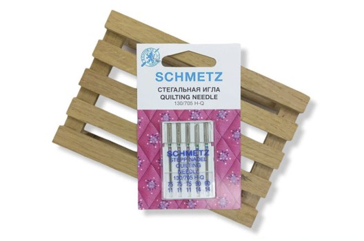 Schmetz для квилтинга №75(3), 90(2), 5шт