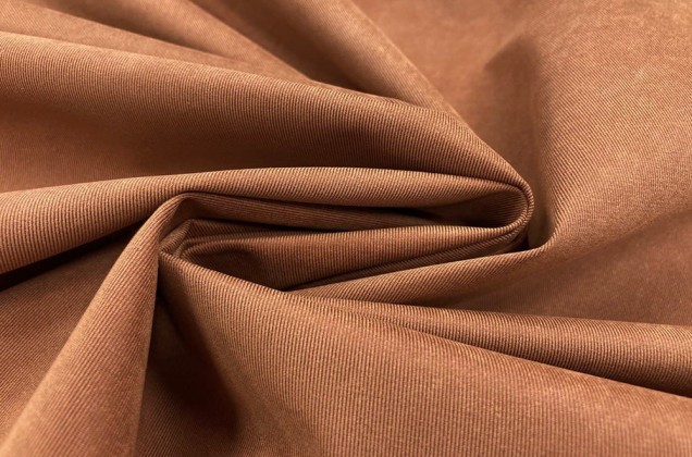 Курточная ткань с мембраной Tops, медно-коричневая 1