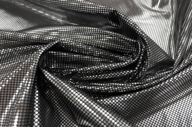 Подкладочная Omni-Heat фольгированная, цвет черный