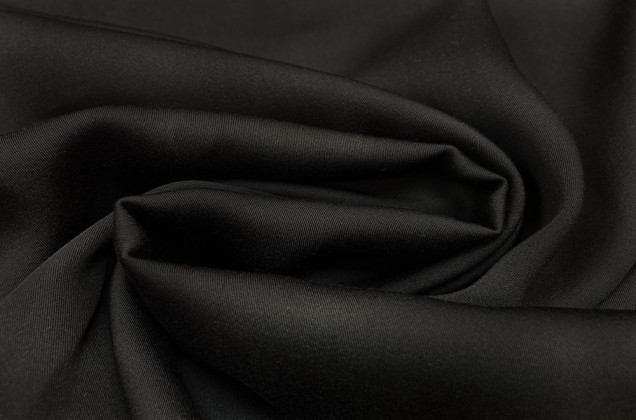 Вискоза-шелк, черного цвета 1