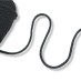 Шнур круглый, без наполнителя, х/б, 5 мм цвет: черный
