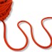 Шнур круглый, с наполнителем, х/б, 5 мм цвет: оранжевый