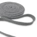 Шнур шнур плоский, х/б, 12 мм, светло-серый 028