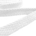 Шнур плоский, х/б, 12 мм цвет: белый
