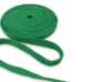 Шнур плоский, х/б, 10 мм цвет: зеленый