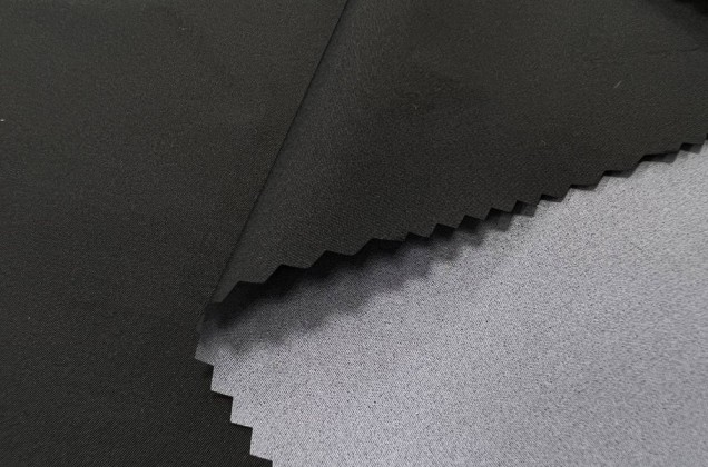 Курточная ткань Дюспо NEO, черный (7653) 2