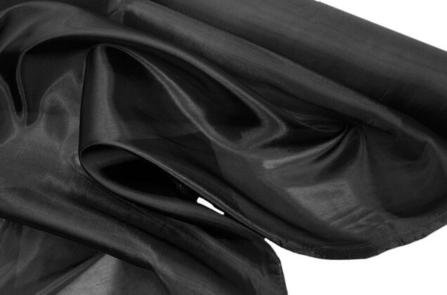 Подкладочная Taffeta, черная (002) 1