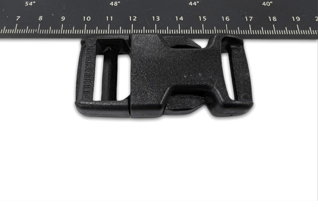 Фастекс (застежка) пластиковый, 25 мм, черный 2