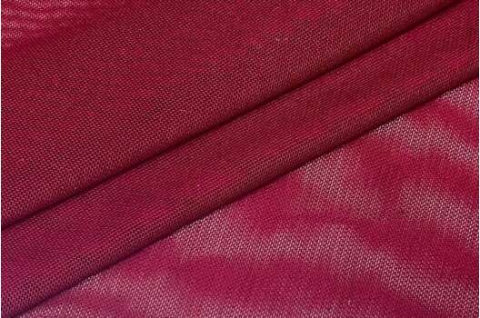 Сетка стрейч, бордовый