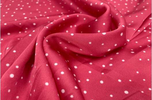 Армани Шелк, горошек 3 мм, красный (АКЦИЯ)