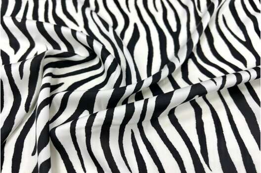 Армани Шелк, Зебра черно-белая