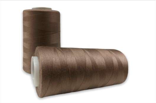 Нитки швейные 50/2, цвет коричневый (484)