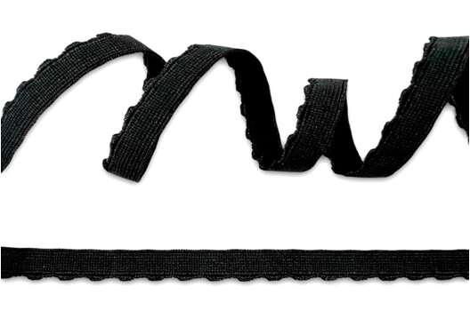 Резинка бельевая 10 мм, черная