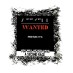 Термонаклейка, Wanted, черный баннер 20.5х19.5 см
