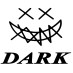 Термонаклейка, Злой смайл Dark, 8х9.8 см