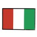 Термонаклейка, Флаг Италии, 7х10.5 с