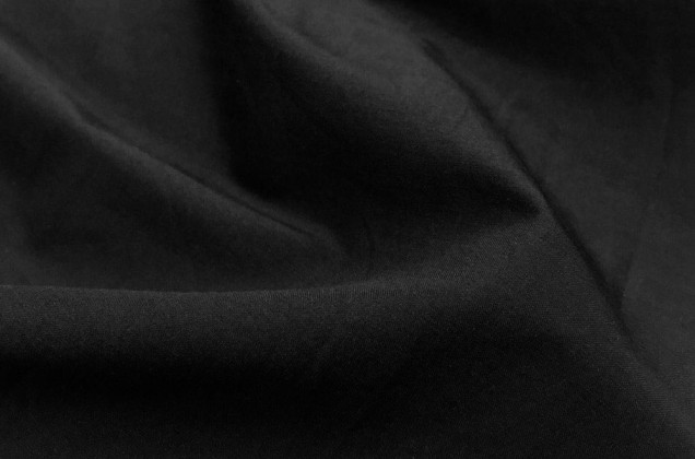Рубашечный хлопок нейлон, черный, Турция