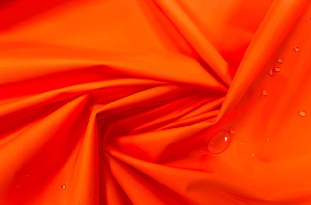 Плащевая Дюспо Royal, цвет оранжевый неон 1