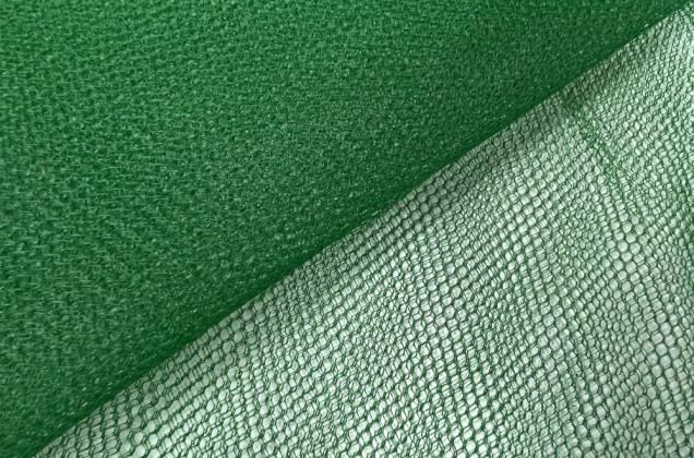 Фатин жесткий, зеленый N34, Турция, 200 см