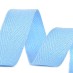 Тесьма киперная, 15 мм цвет: голубой