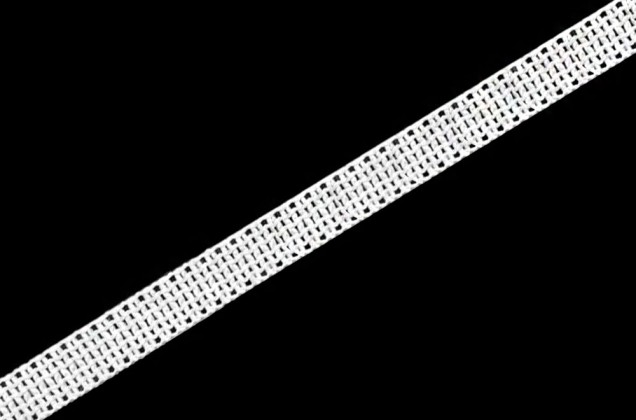 Резинка эластичная белая, 8 мм, уп. 10 м