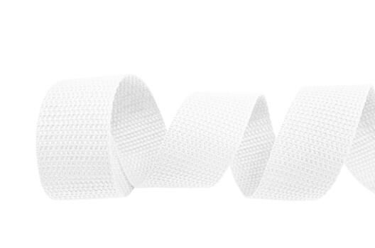 Лента ременная (стропа), 30 мм, белая