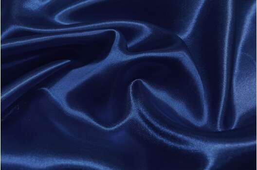 Атлас простой, темно-синий