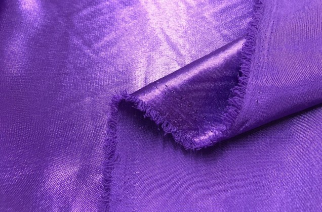 Креп-сатин, фиолетовый 2