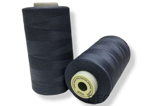 Нить 50/2, 5000 ярдов, цвет графит (1677)