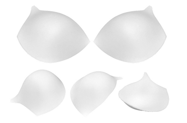 Чашечки корсетные с равномерным наполнением, р 75, белые