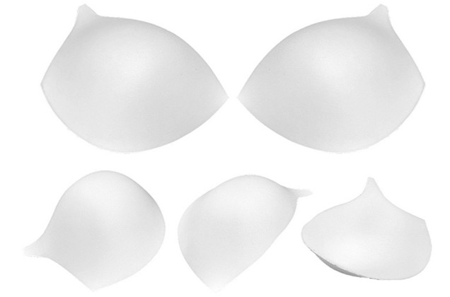 Чашечки корсетные с равномерным наполнением, р 80, белые