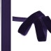 Лента бархатная 20 мм цвет: фиолетовый