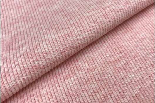 Кашкорсе к трехнитке, розовый меланж, арт. 59