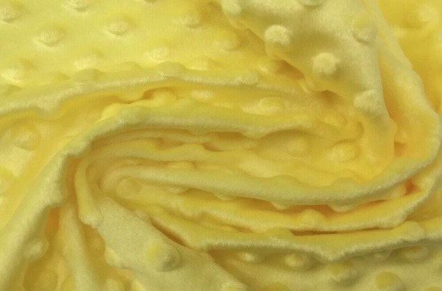 Плюш Минки, лимонно-желтый, 180 см 5